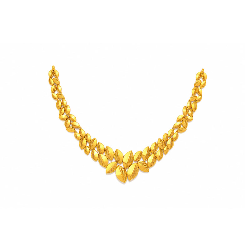 Golden Leaf Necklace