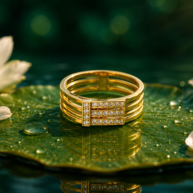 Diamond Gent Ring
